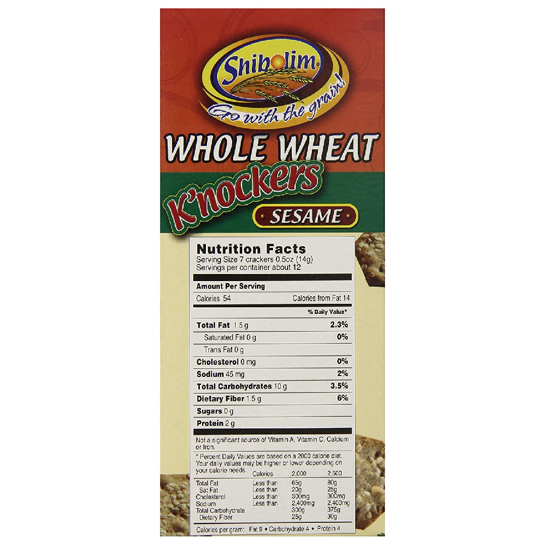 shibolim crackers whole wheat ingredients healthy kosher crackers have willpower