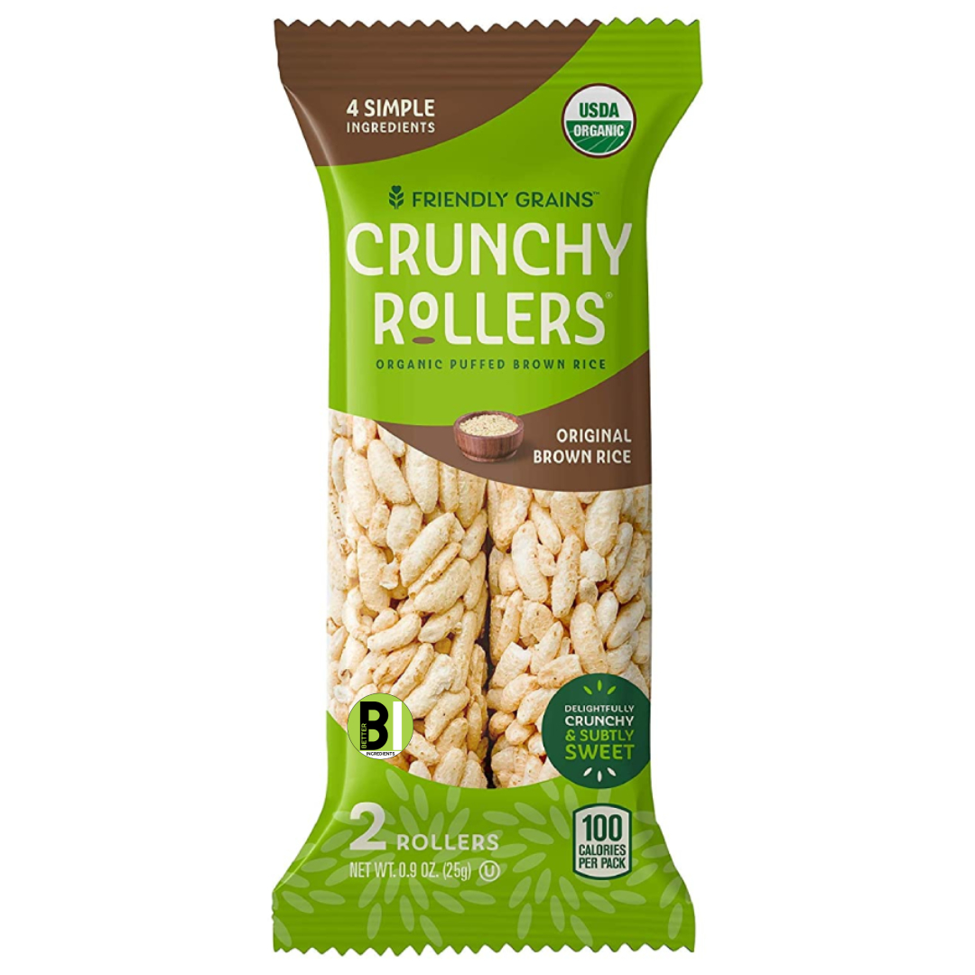 Friendly Grains Crunchy Rollers healthy kosher rice cakes have willpower