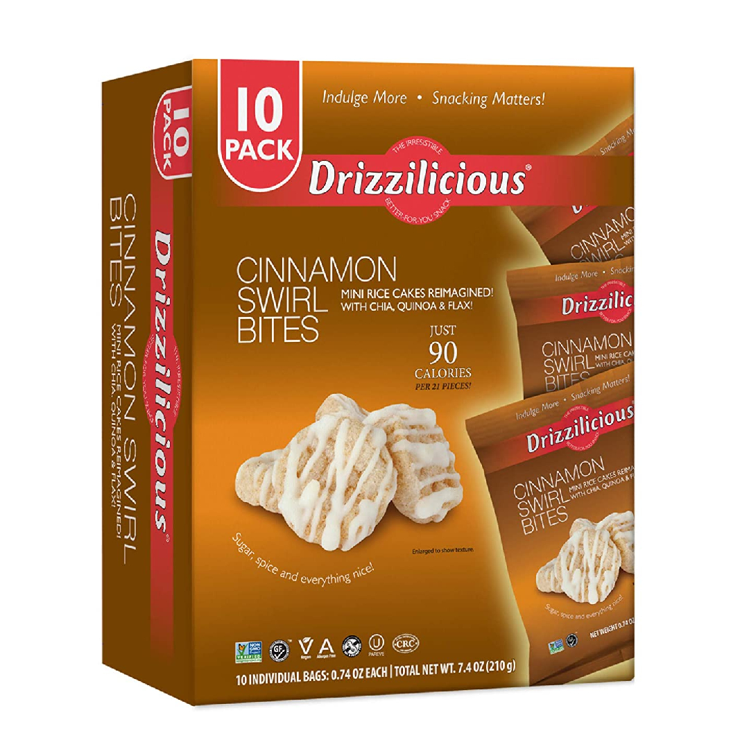 Drizzilicious healthy kosher rice cakes have willpower