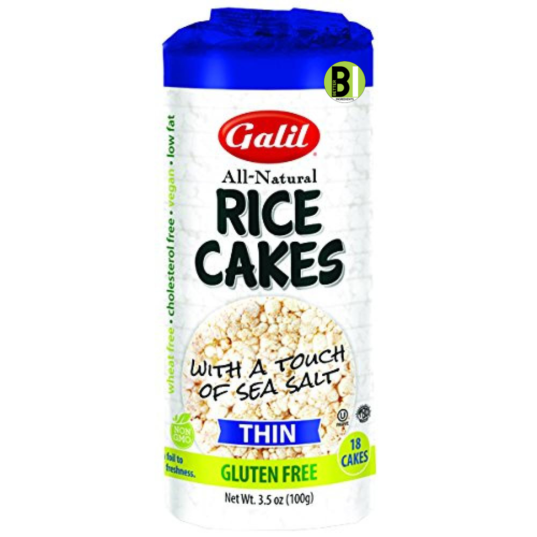Galil Thin Real rice Cakes Thin Corn Cakes healthy kosher rice cakes have willpower