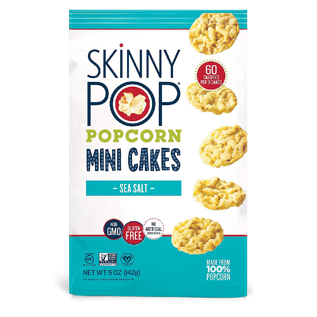 SkinnyPop Sea Salt Popcorn Cakes