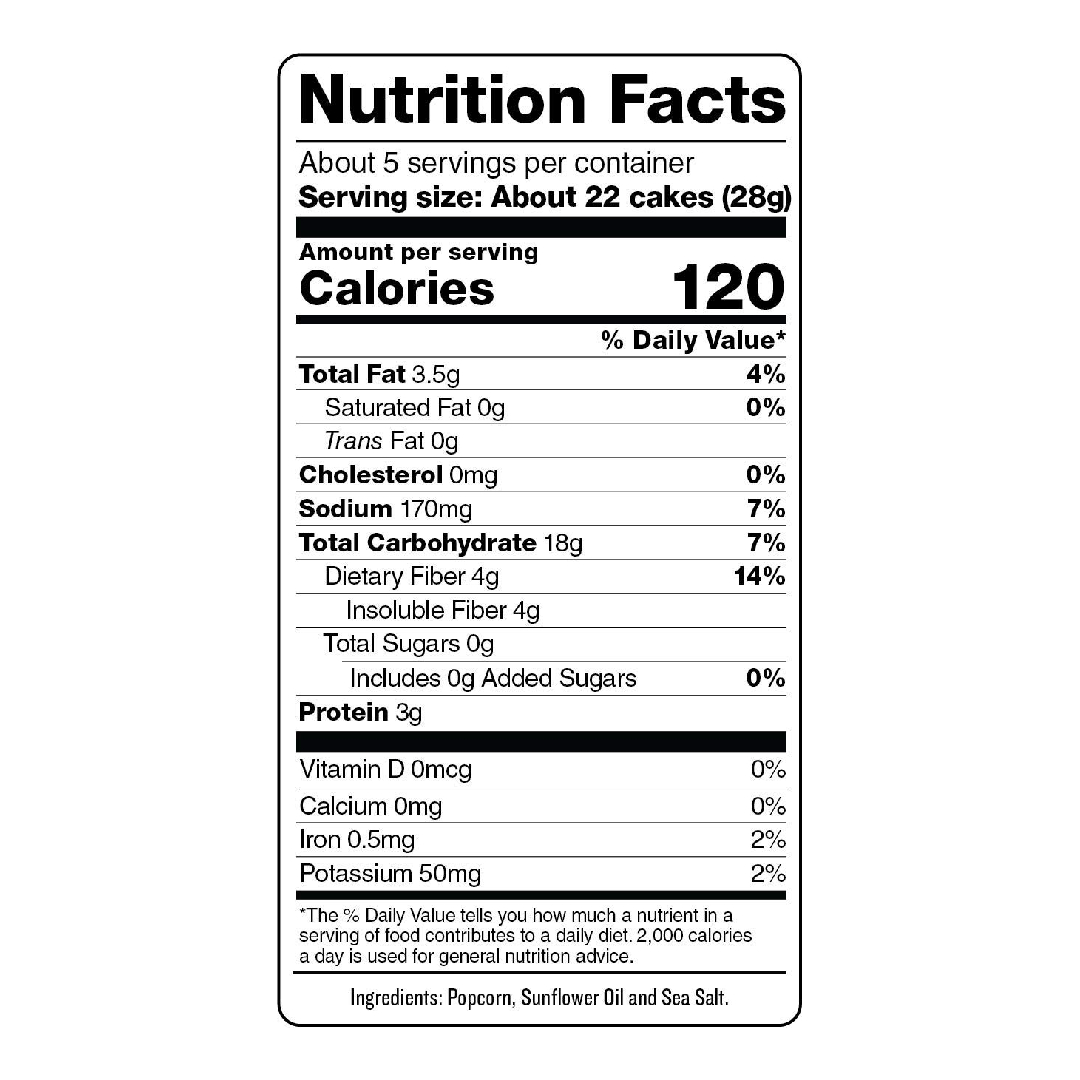 Paskesz Golden Harvest Rice Cake Minis Original healthy kosher rice cakes have willpower