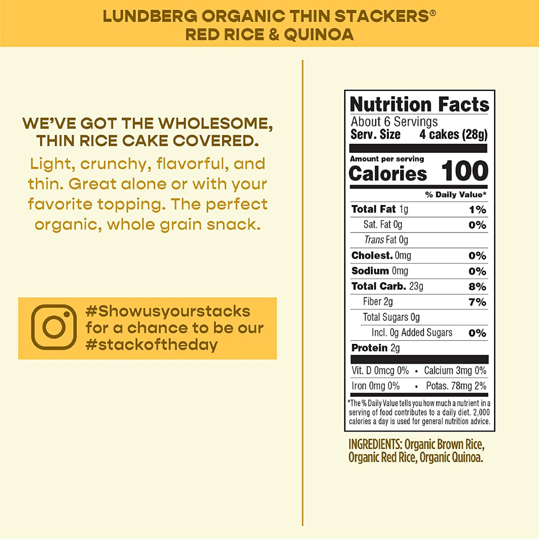healthy kosher rice cakes have willpower