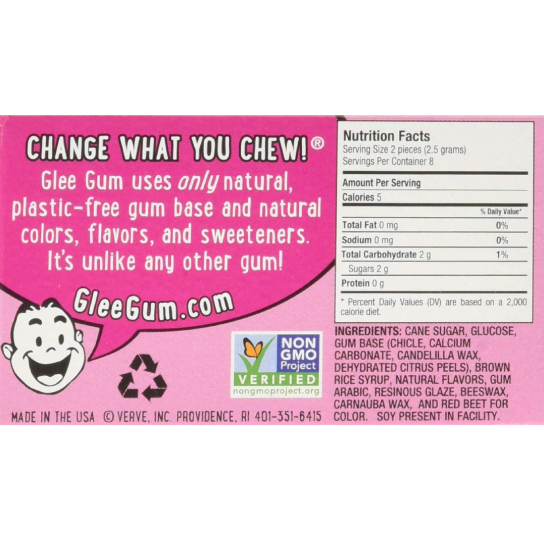 glee gum ingredients