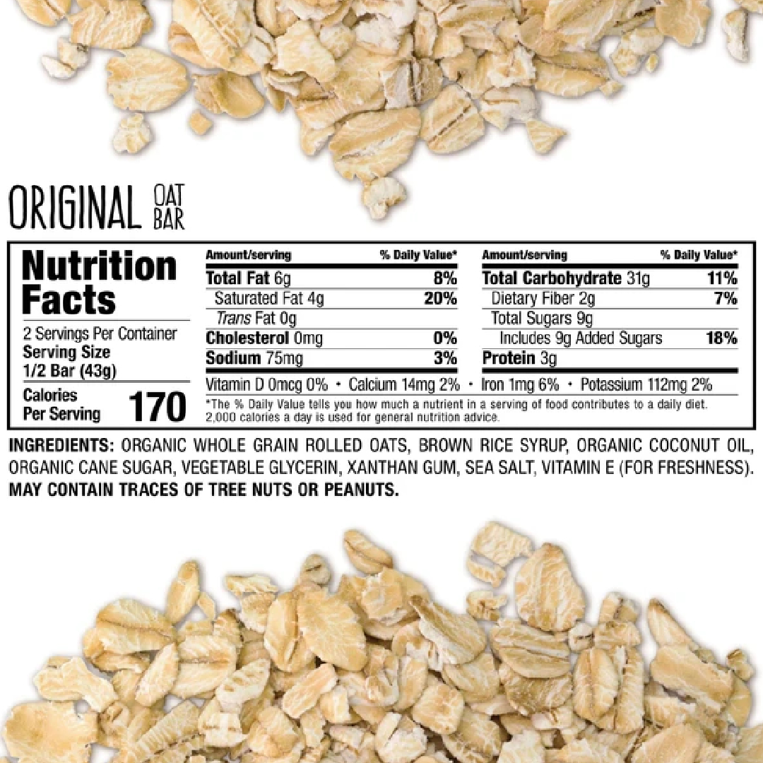 healthy kosher granola bar bobo's ingredients