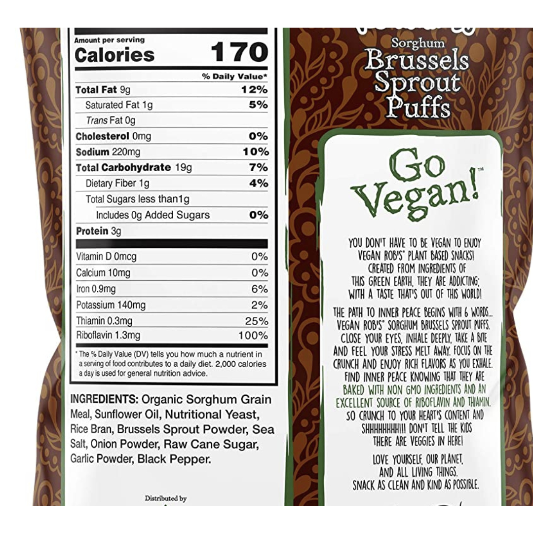 vegan rob's puffs