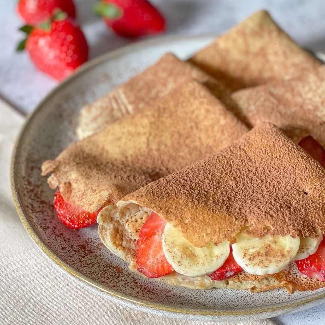 Protein Vanilla Crepes